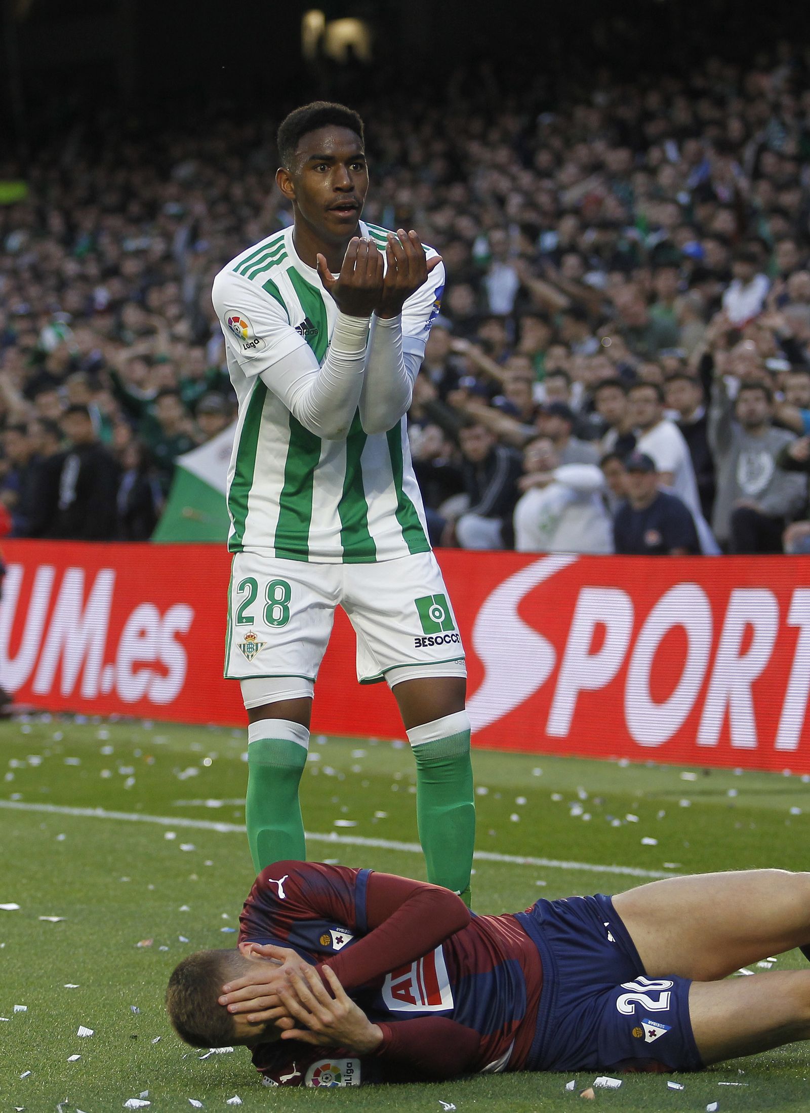 Las imágenes del Betis-Eibar
