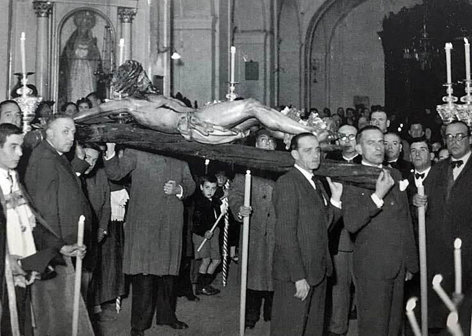 Traslado del Cristo de la Salud a su nueva sede en 1938