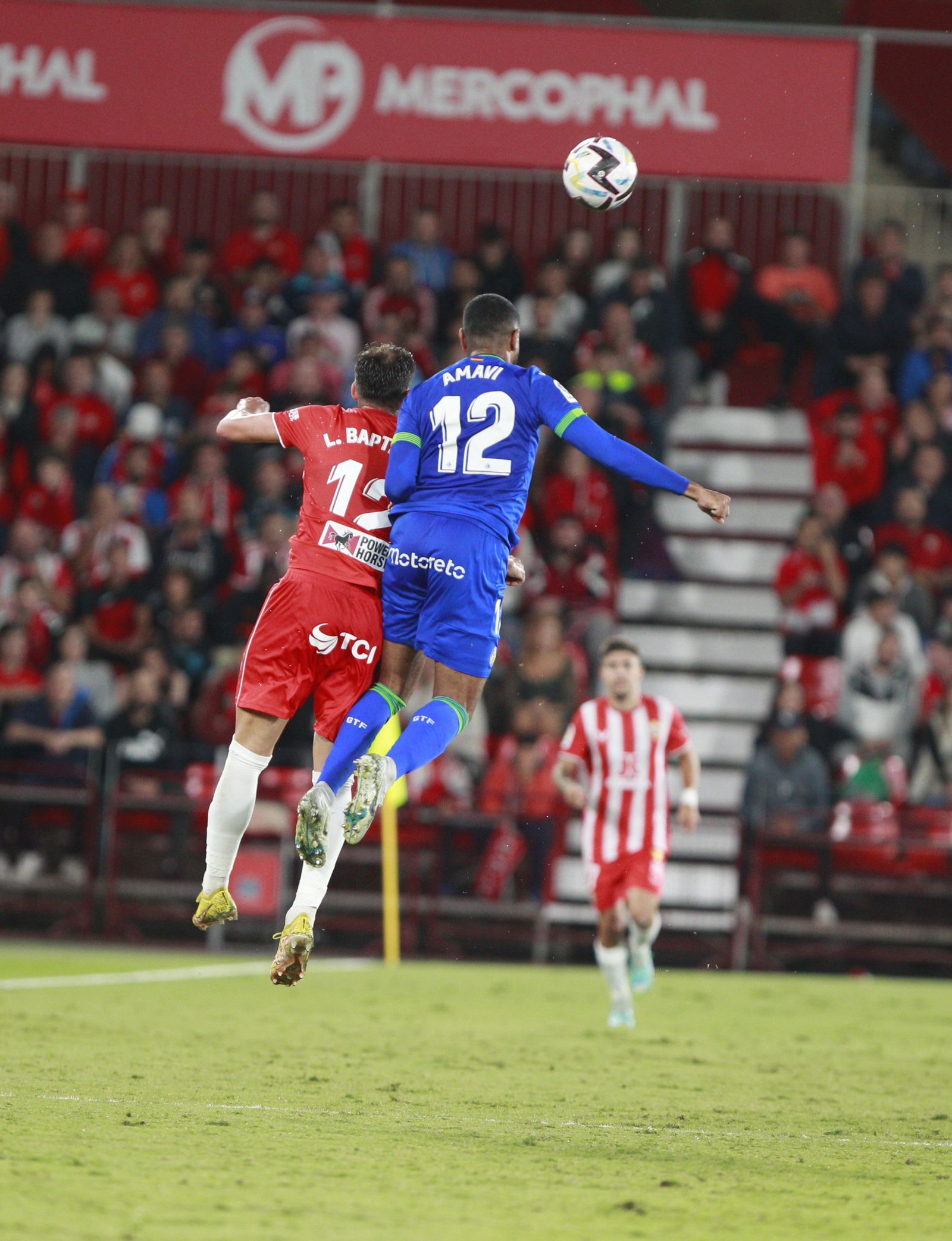 Imágenes del partido de fútbol U.D. Almería-Getafe C.F.