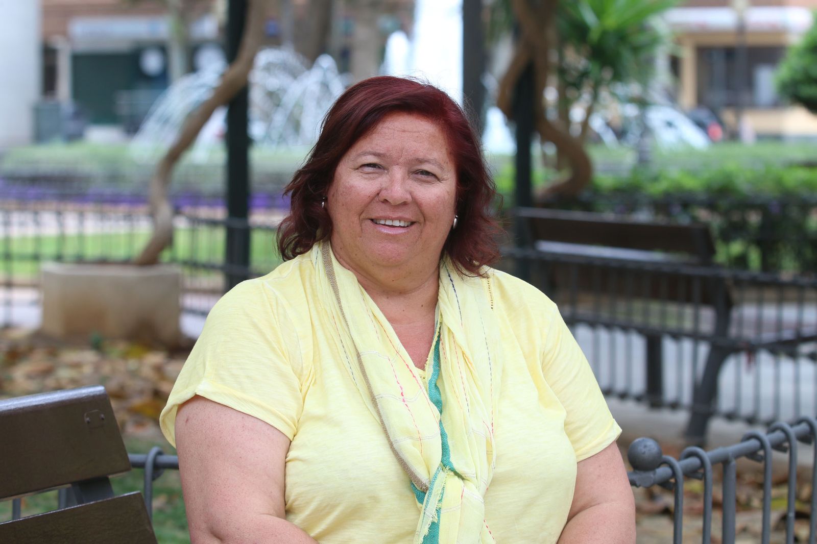 Amalia Román, candidata de IU-EQUO.