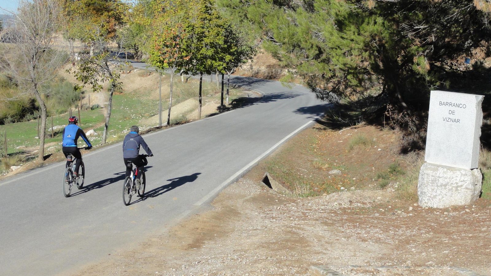 Ruta en el Barranco de Víznar