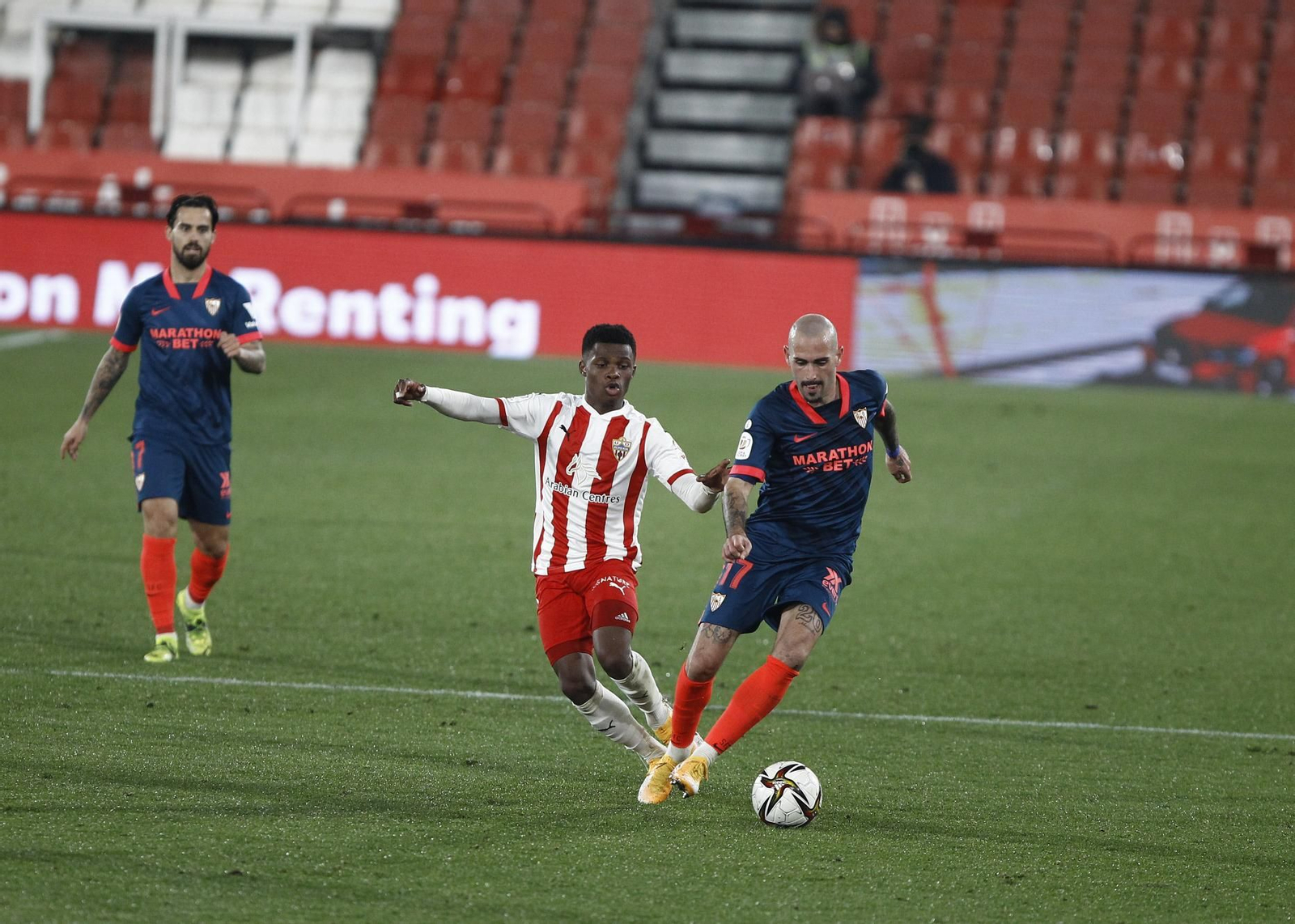 Fotogalería U.D. Almeria-Sevilla F.C. Copa del Rey Fútbol.