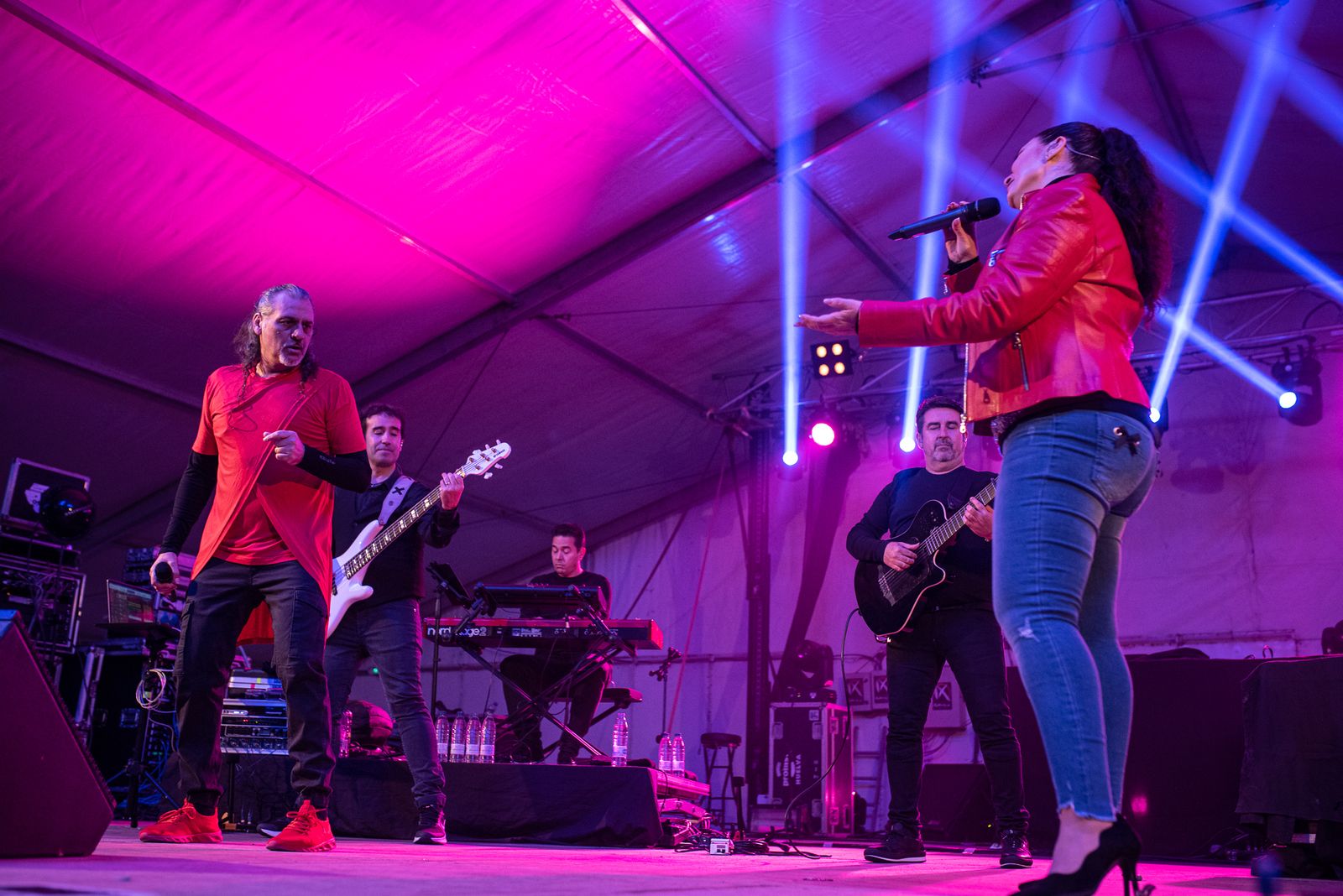 Imágenes del concierto de Camela en las Fiestas de San Sebastián