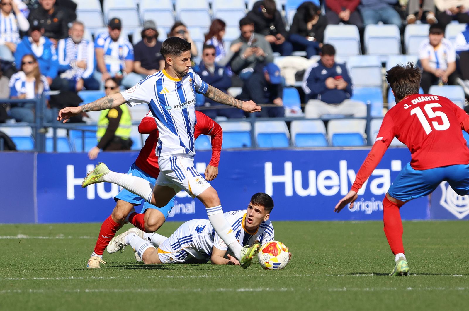 Las mejores fotografías del Recreativo de Huelva-Club Deportivo Estepona