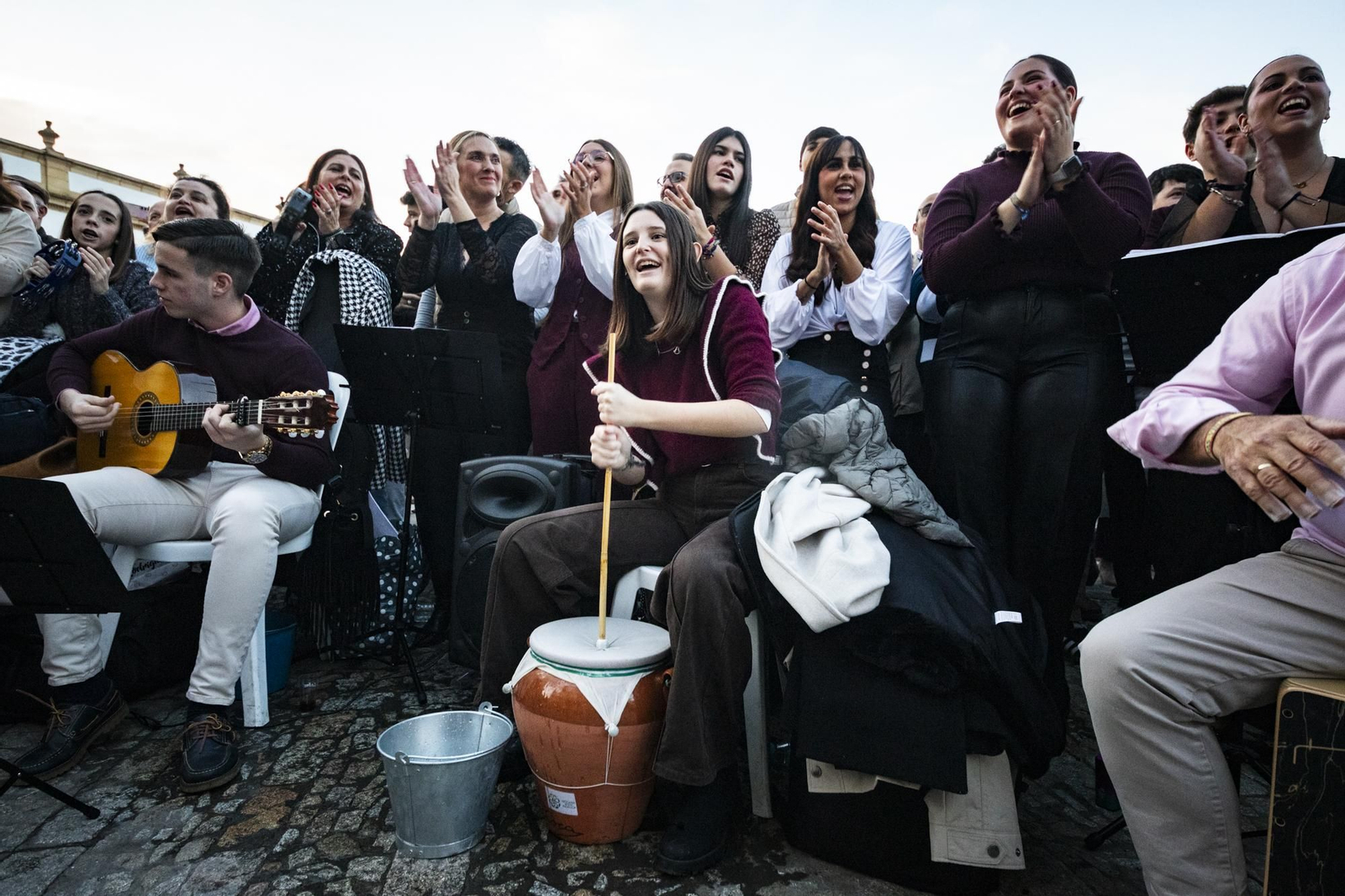 Imágenes de zambombas del día 13 de diciembre en Jerez