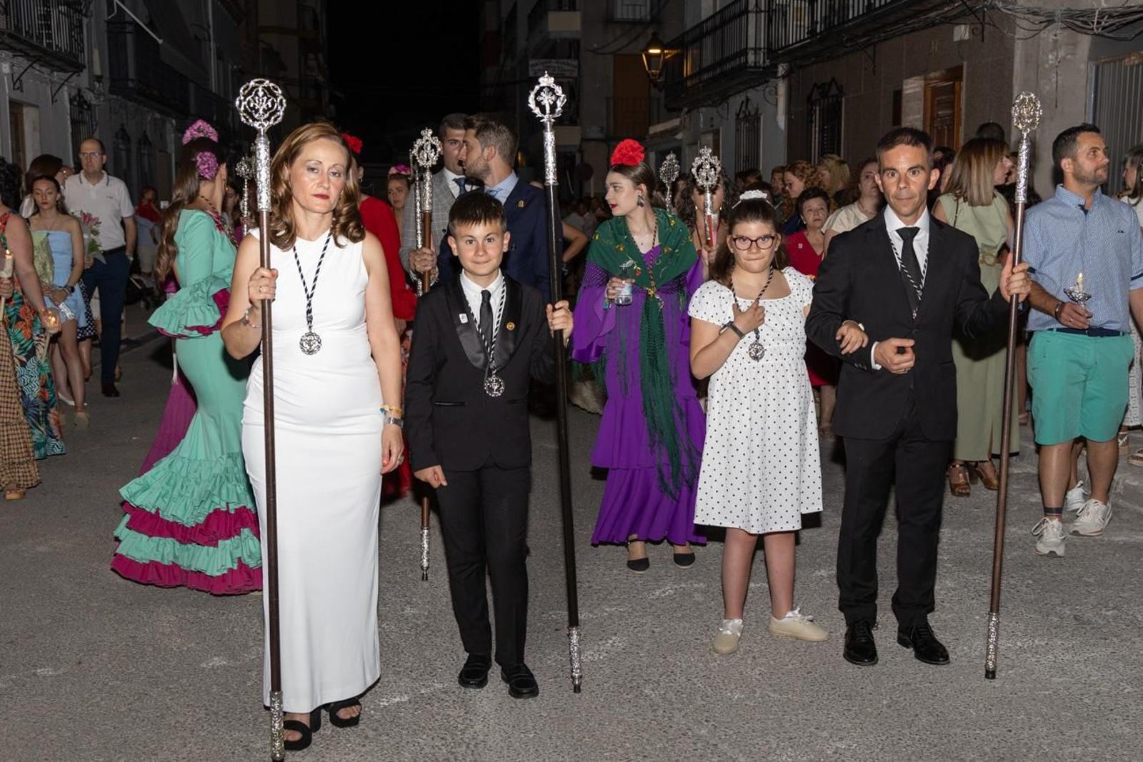 Así disfrutan los torrecampeños de su feria.
