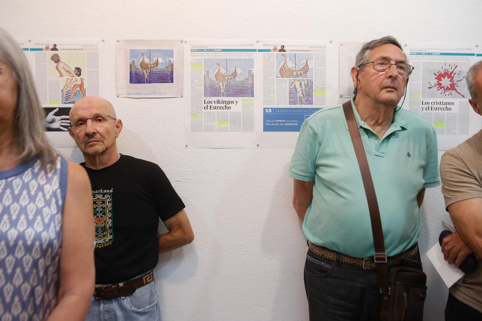 Fotos de la inauguración de la exposición Mitos del fin de un mundo en Algeciras