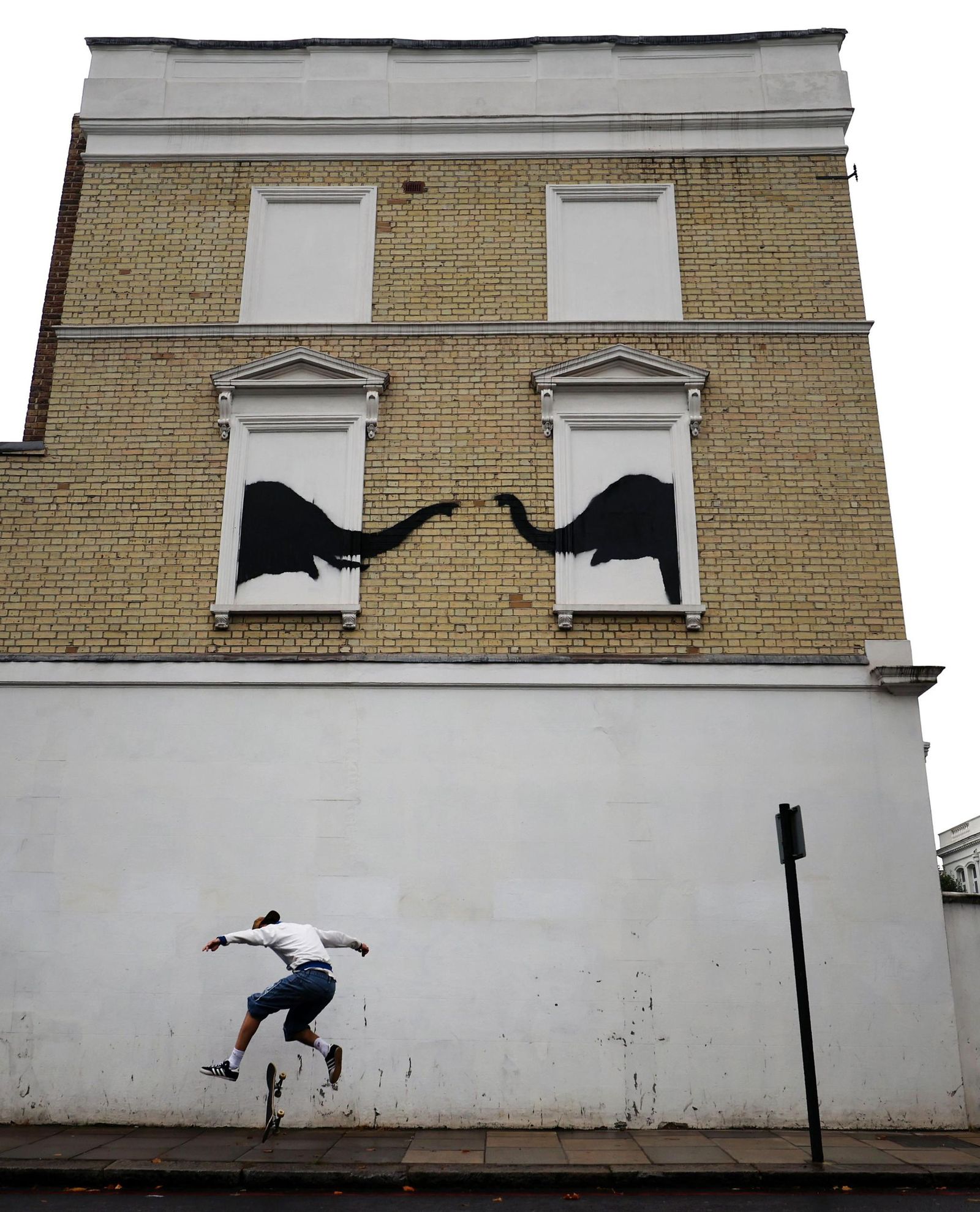 La serie animal del artista Banksy, al completo