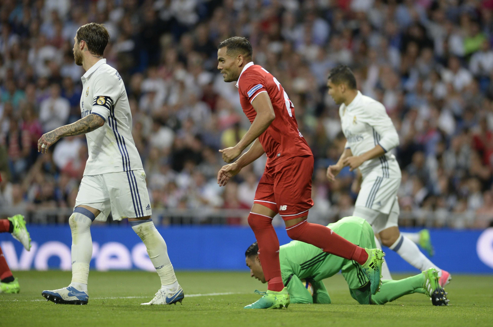 Las imágenes del Real Madrid-Sevilla