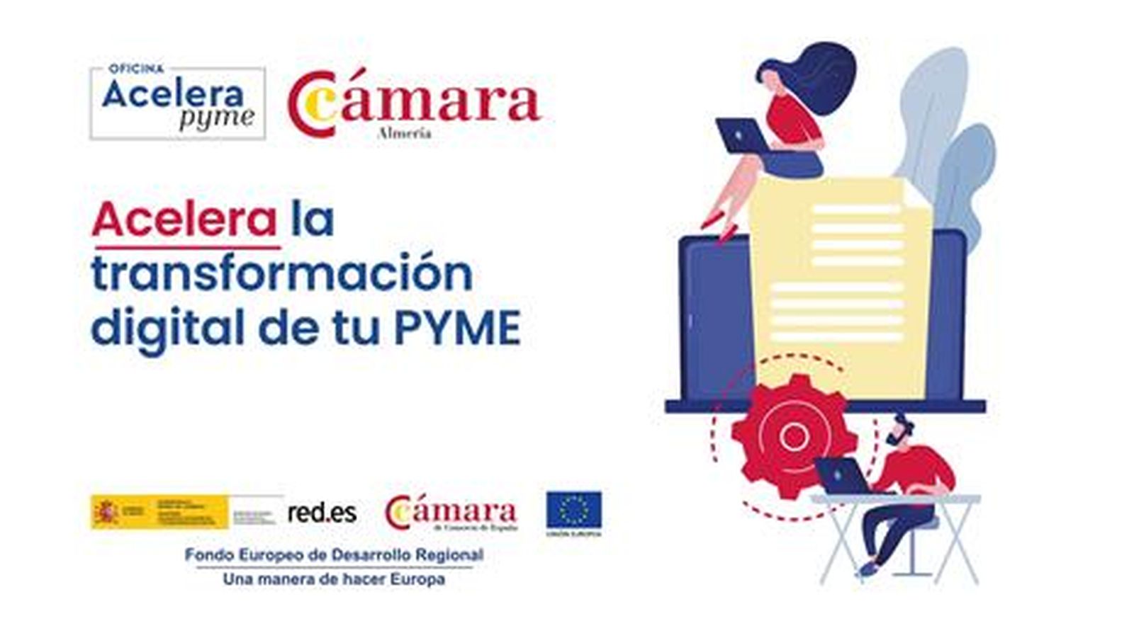 La oficina 'Acelera Pyme' de la Cámara de Almería impulsa la transformación digital