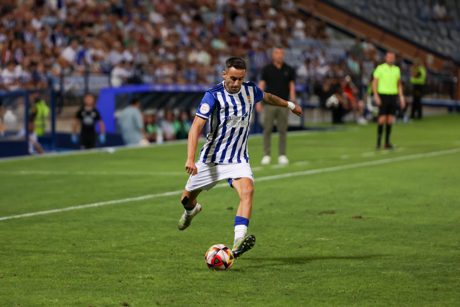 Las imágenes del partido entre el Recreativo de Huelva y el Intercity