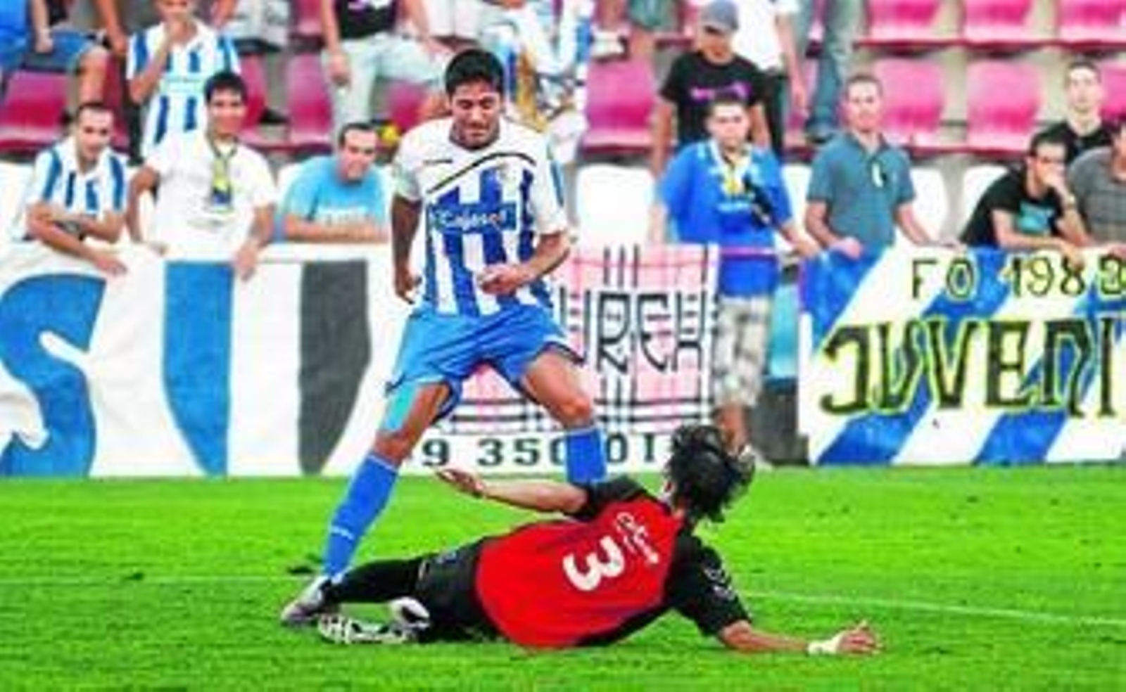 Tras el partido en Cartaya, al Recre le toca jugar hoy en Ayamonte.