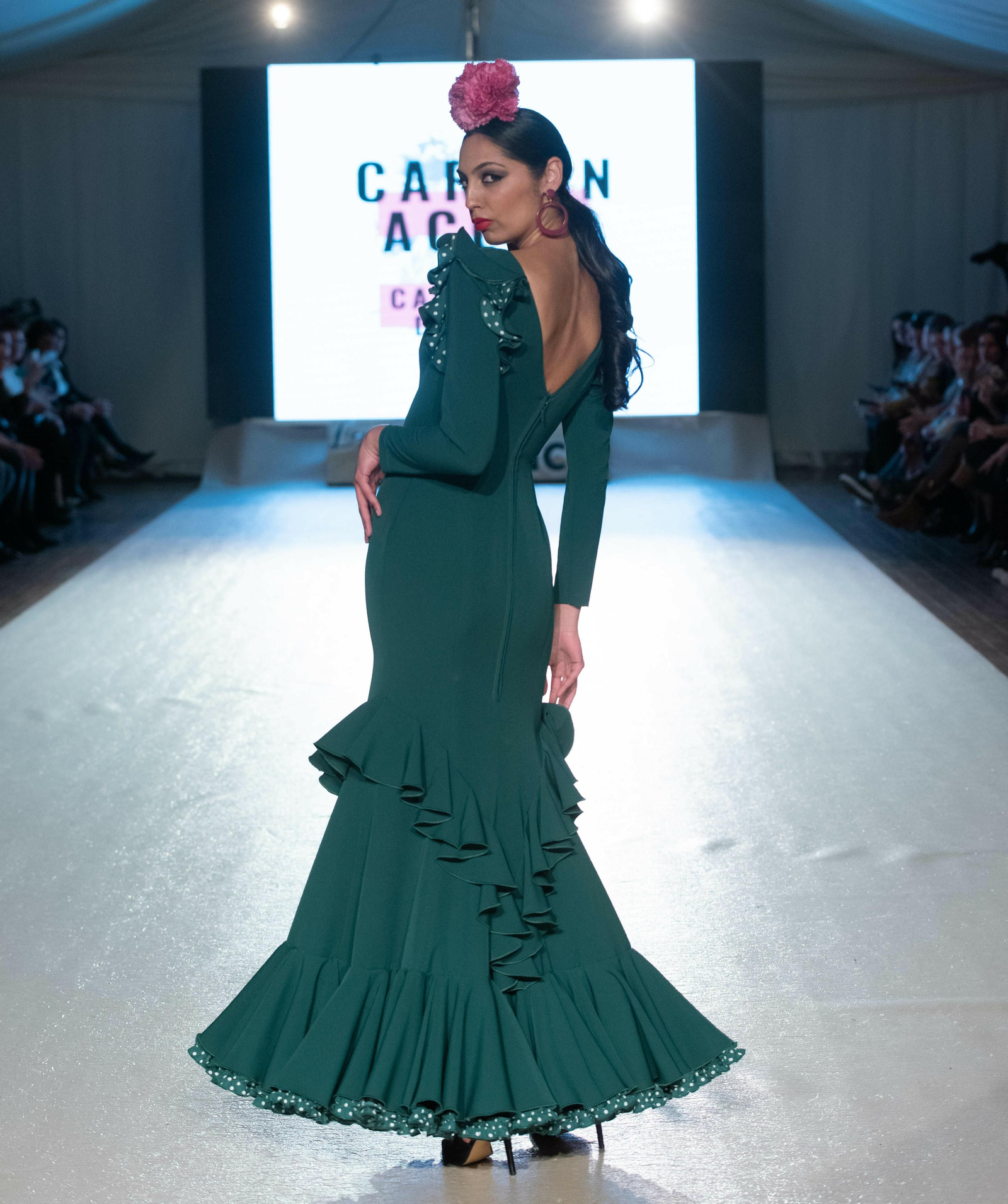 Desfile de Carmen Acedo en Lepe Loves Flamenco 2020