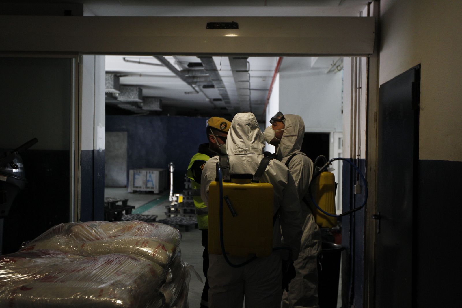 Fotogalería Coronavirus. Actuación UME en Almería.