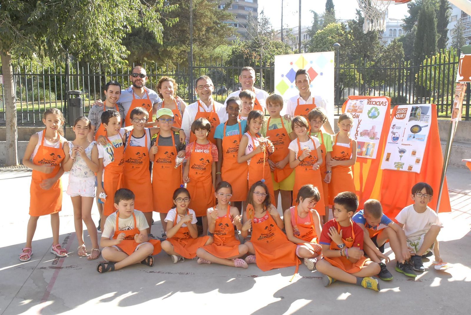 Los niños y el reciclaje, los mejores aliados del aceite