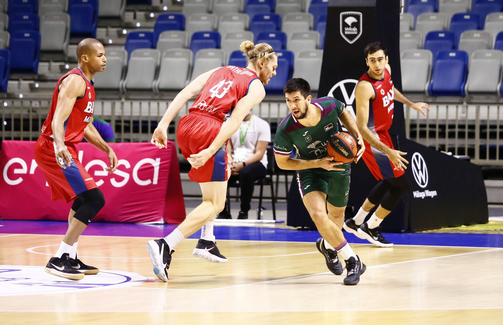 Las fotos del Unicaja -  Baxi Manresa