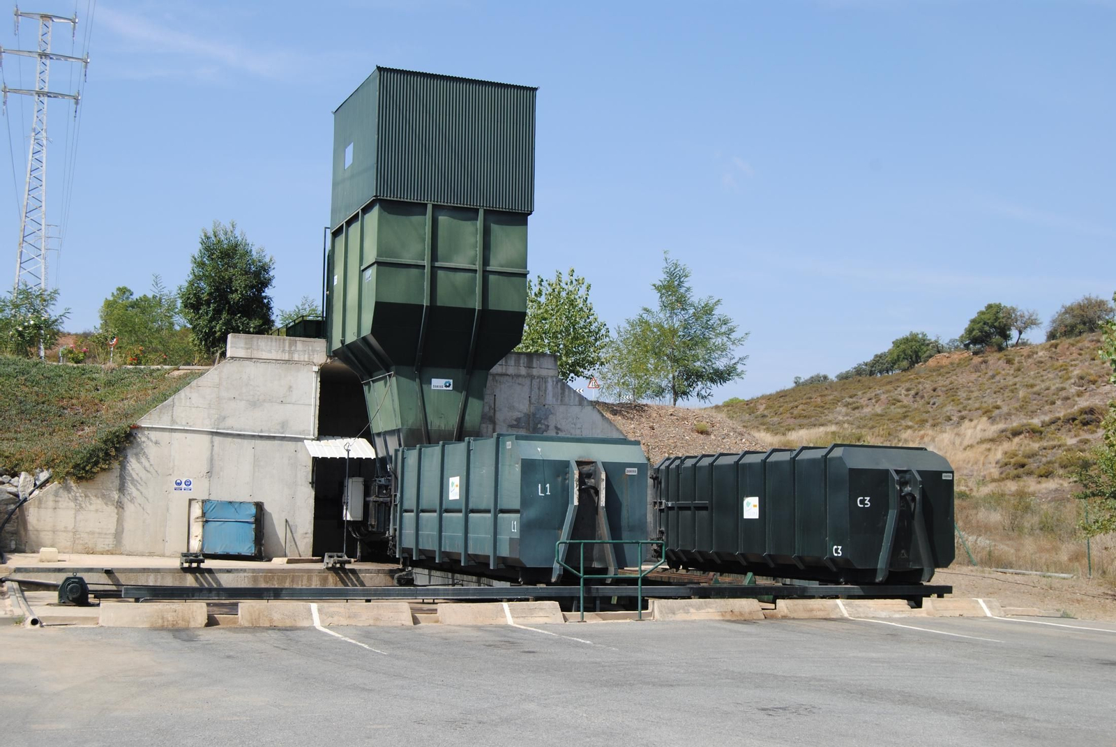 Estación de transferencia de residuos de El Campillo.