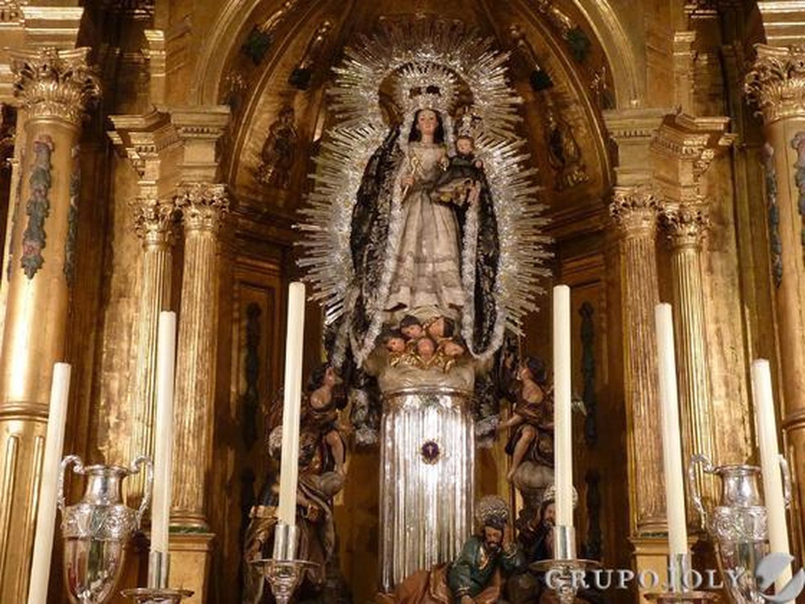 La Virgen del Pilar.

Foto: Ruesga Bono