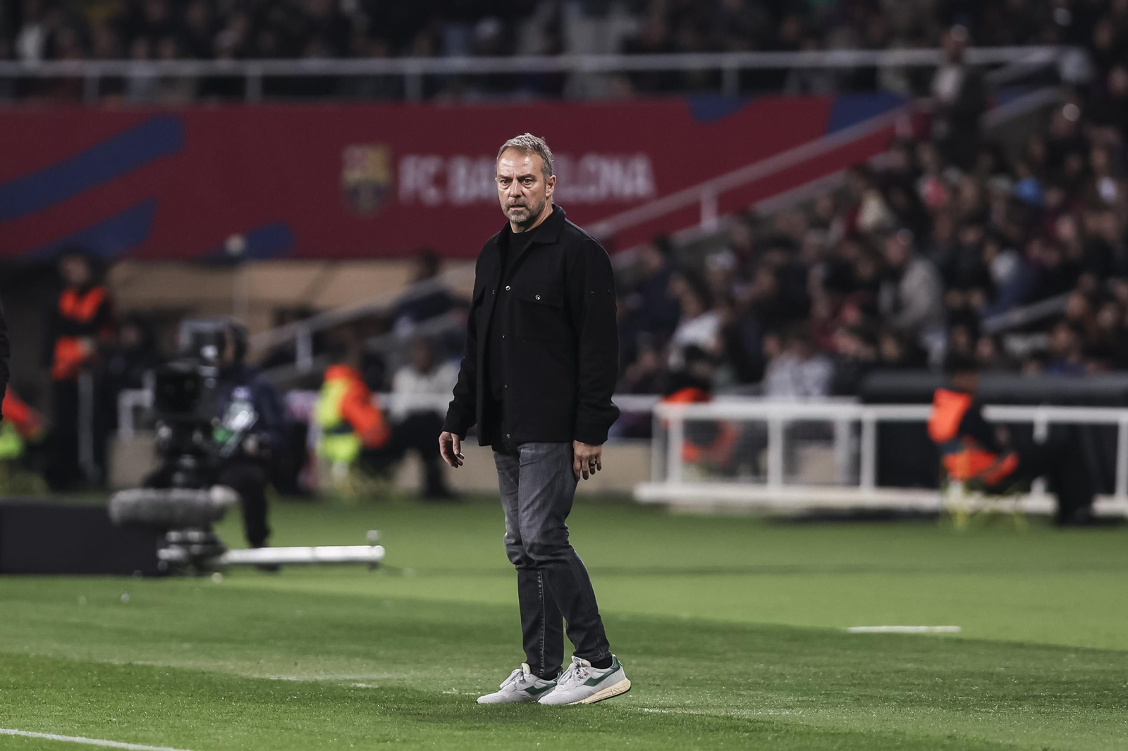 Las fotos del polémico Barcelona - Rayo Vallecano
