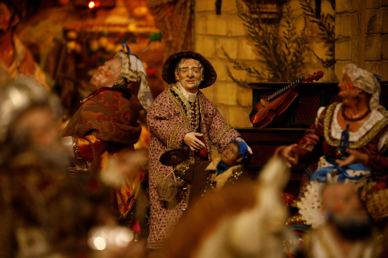 El impresionante belén napolitano de la ermita de la Alegría