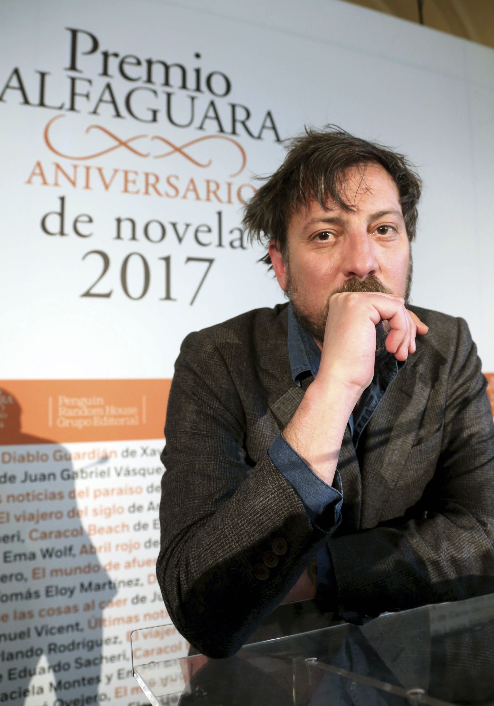 Ray Loriga, ayer, en Madrid.