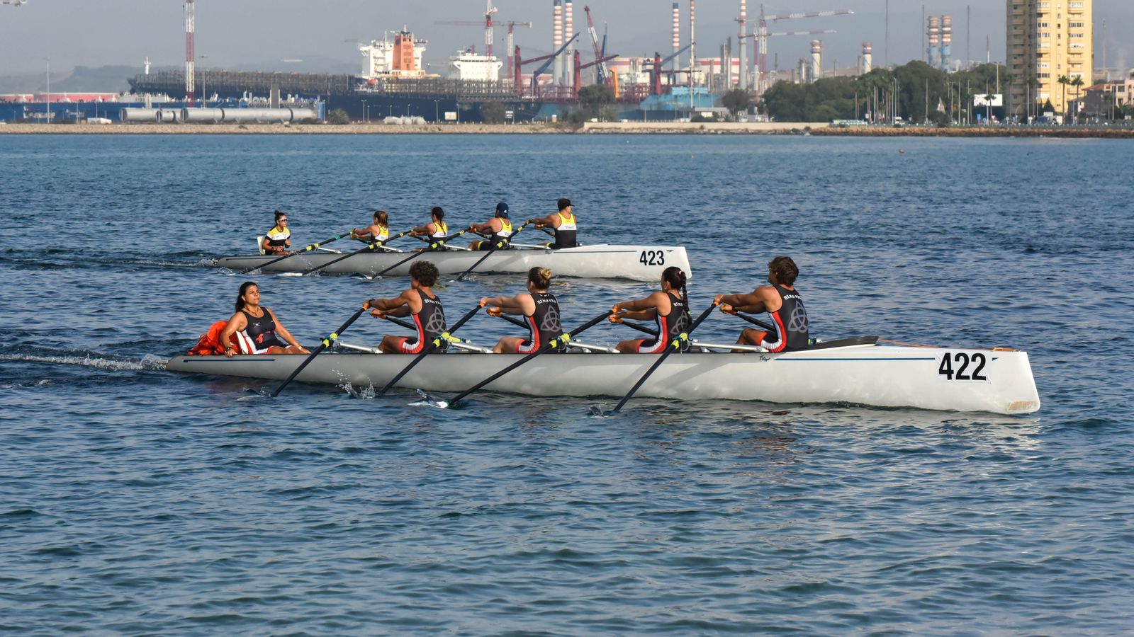 Las fotos del Campeonato de Remo en La Línea