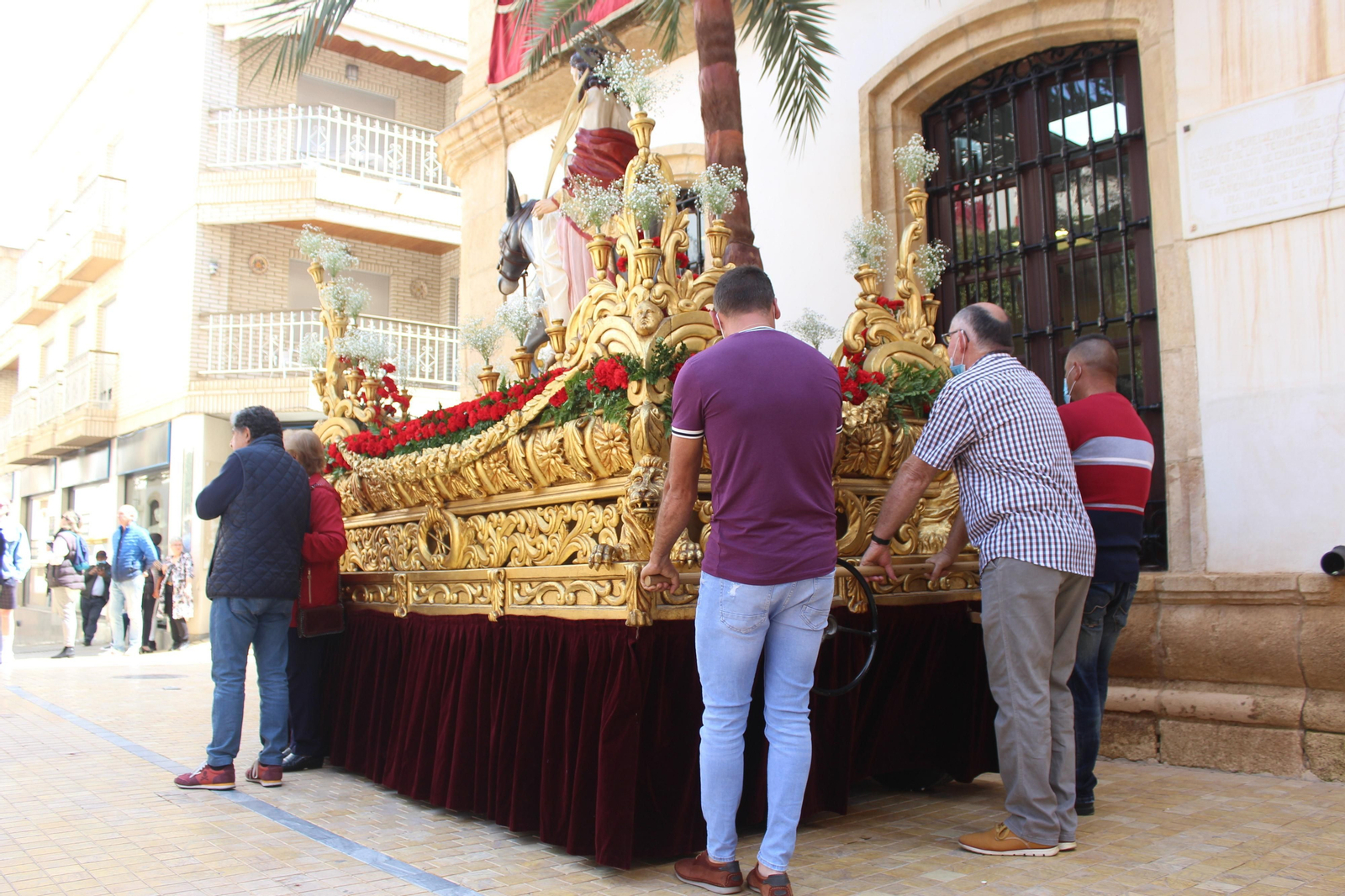 Las imágenes de la procesión de La Borriquita en Vera