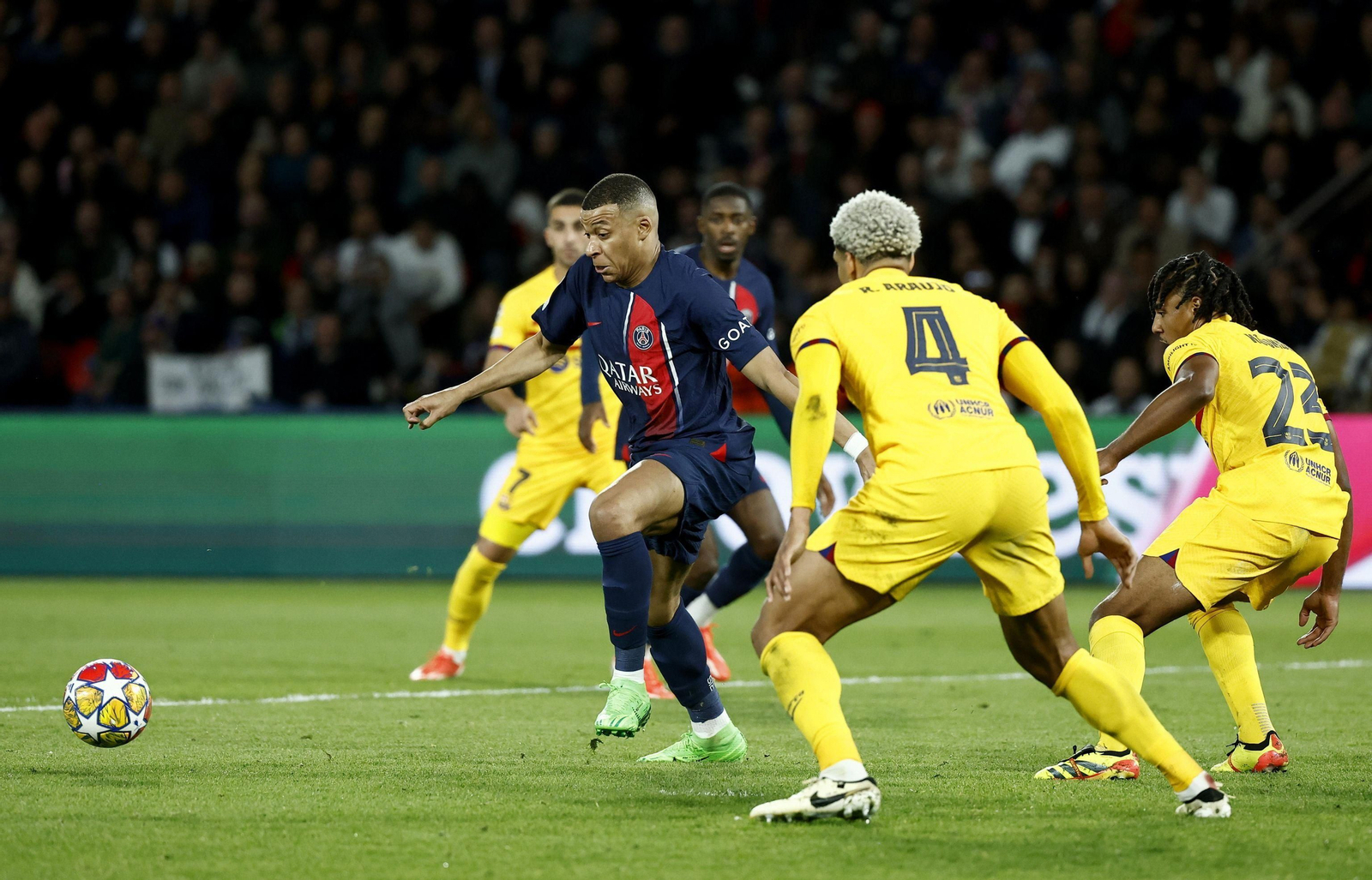 Las mejores fotos del PSG - Barcelona