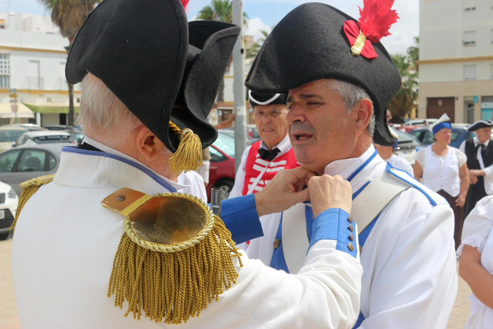 Las imágenes del desfile de tropas de la Batalla del Trocadero