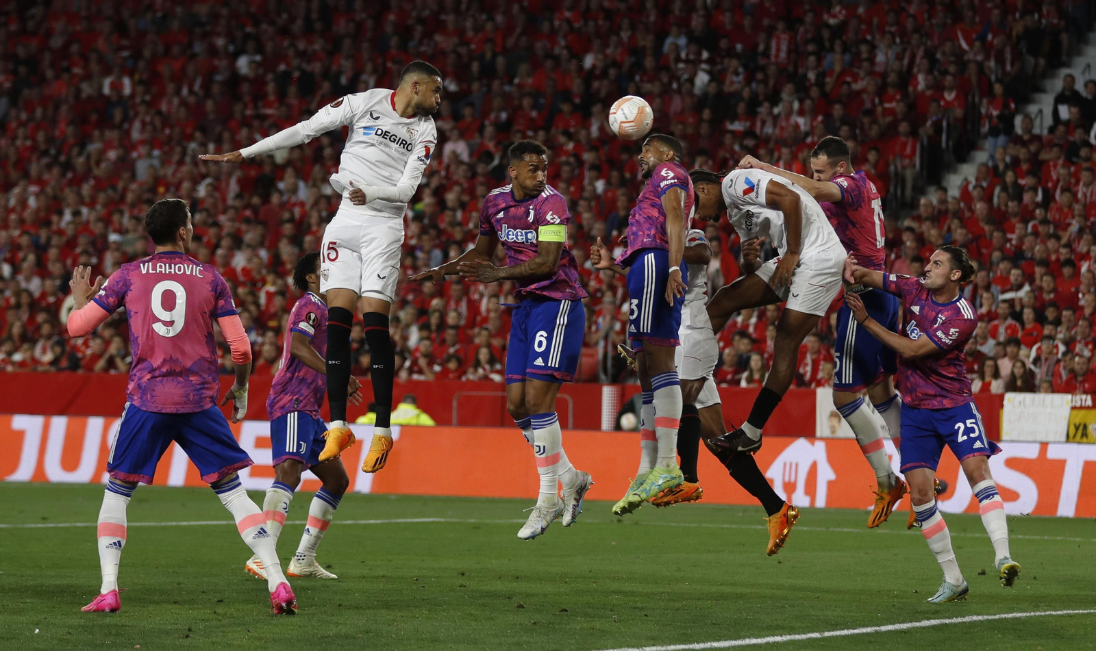Las imágenes del Sevilla fc-Juventus