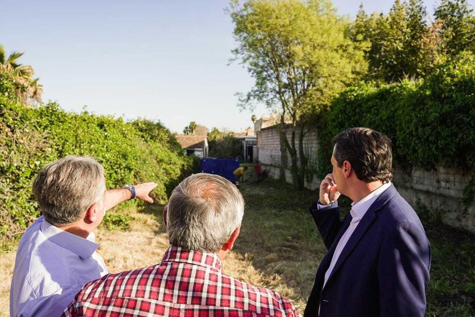 Visita institucional a las obras. Visita institucional a las obras.
