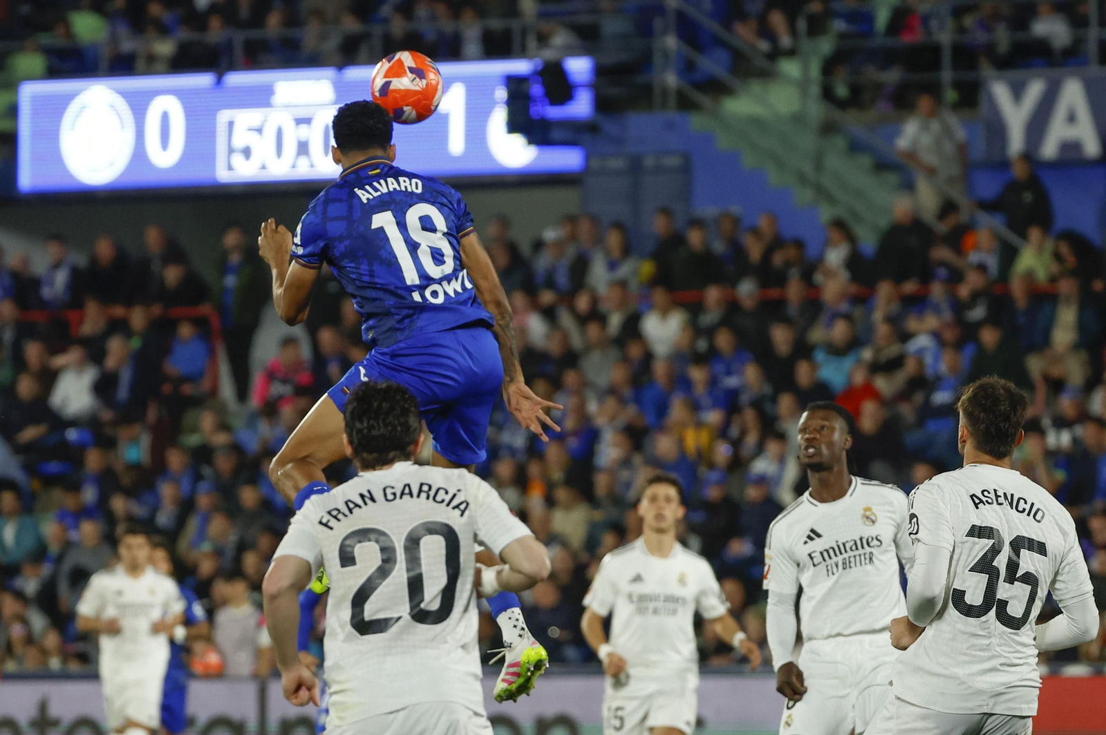 Las mejores fotos del Getafe - Real Madrid