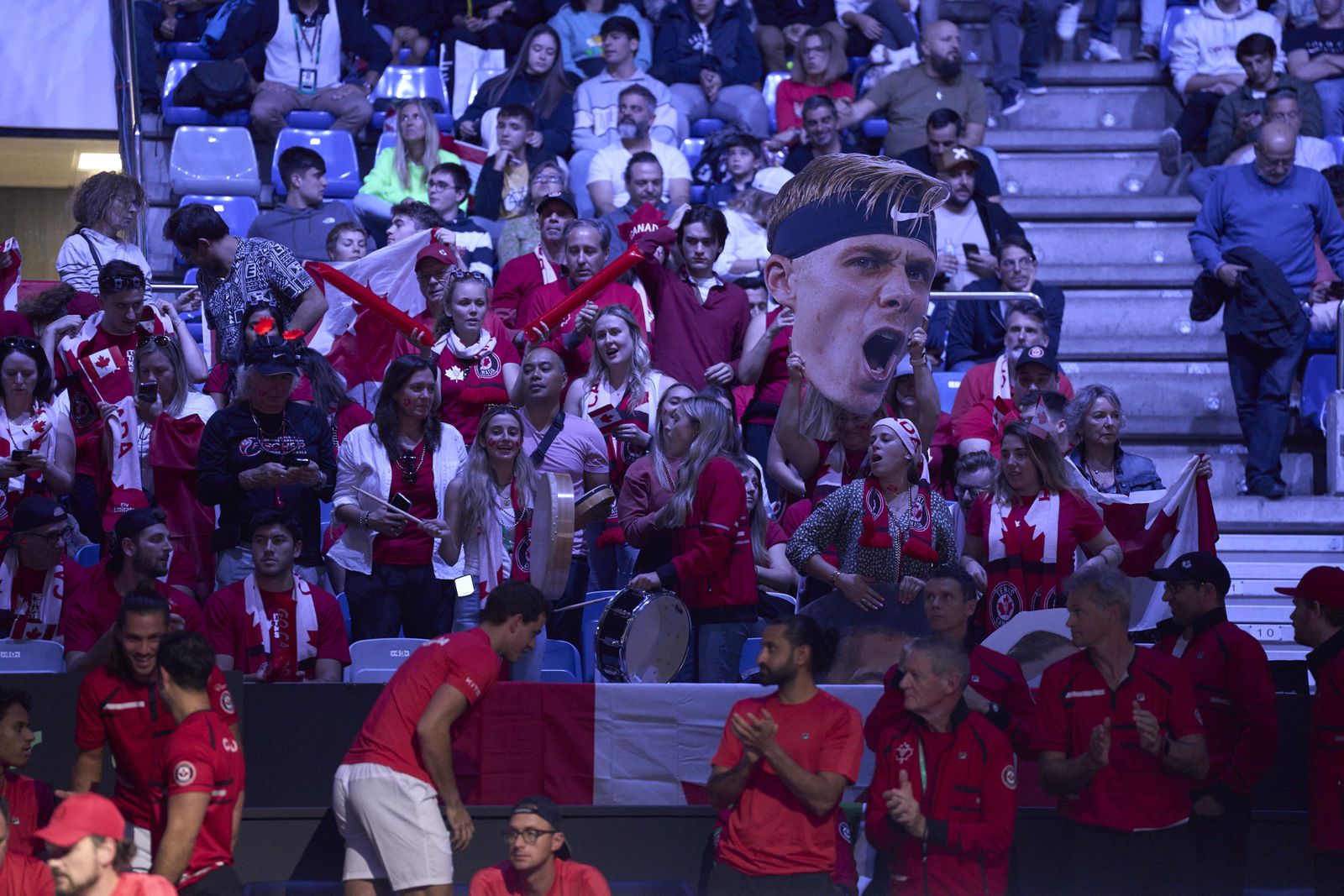 Jan Lennard Struff - Denis Shapovalov de la Copa Davis de Málaga