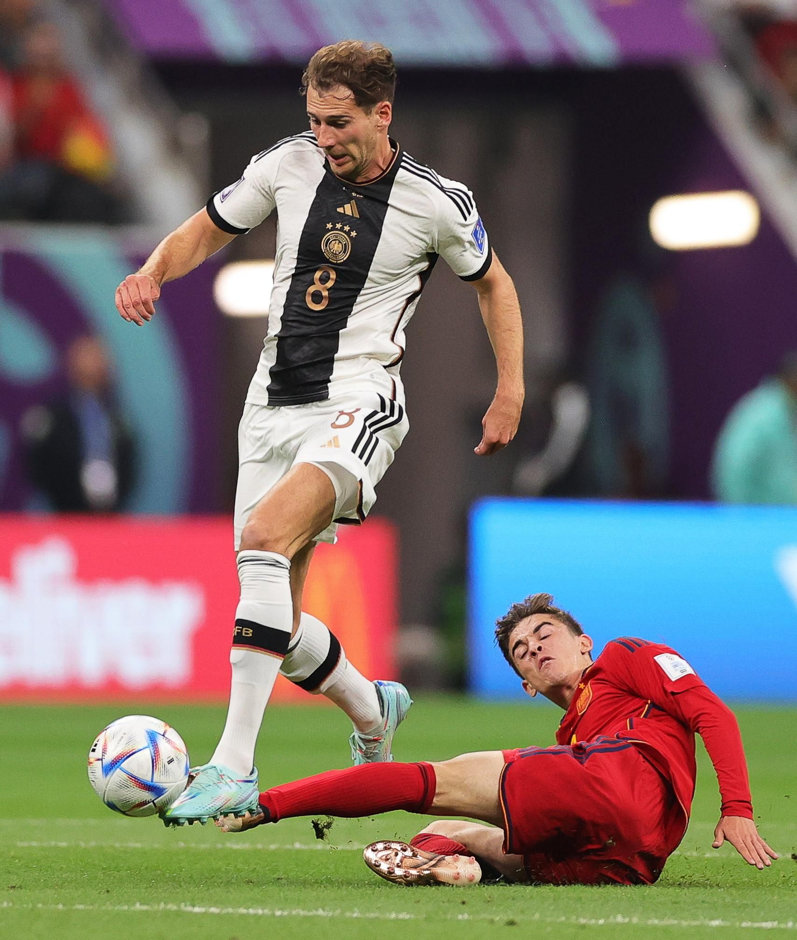 Las fotos del España-Alemania del Mundial de Qatar