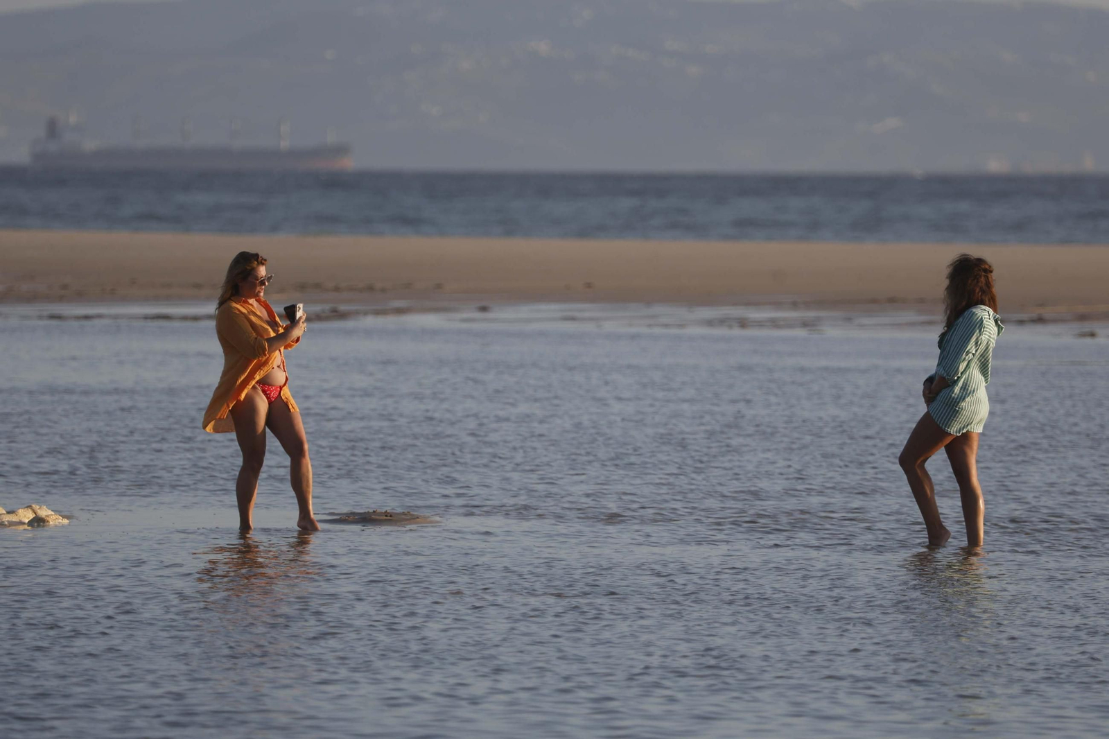 Las fotos del mar de fondo en las playas de Tarifa