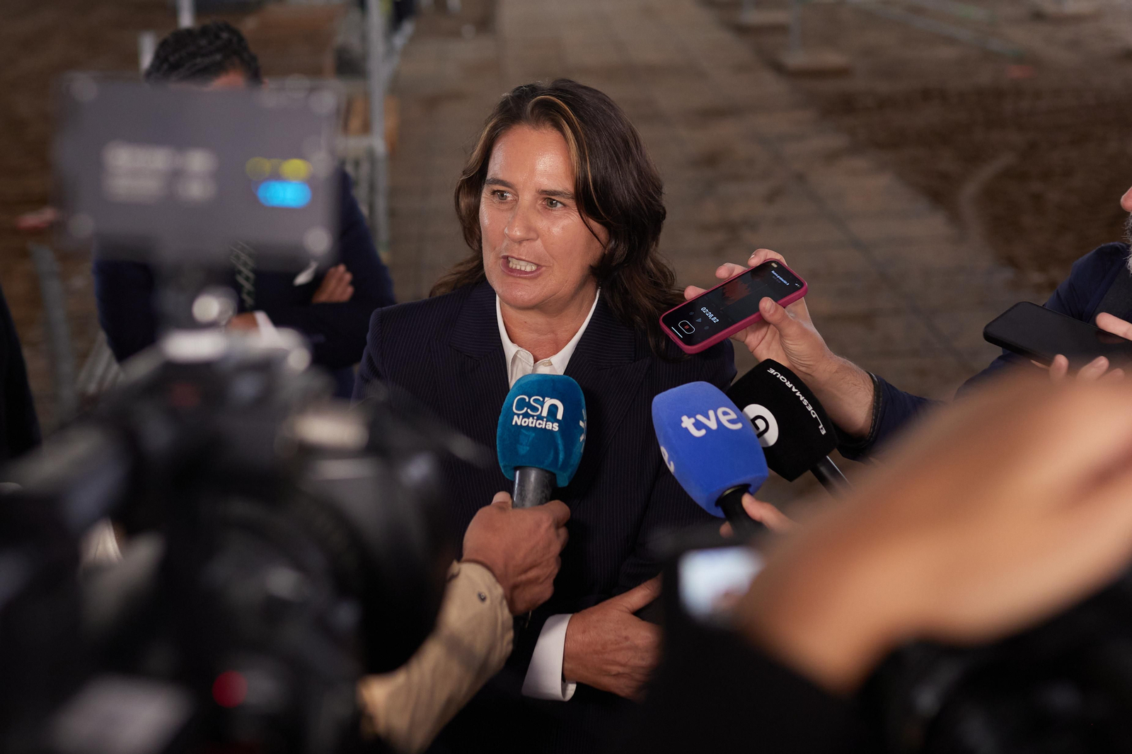 Las fotos del Estadio de la Cartuja para el tenis