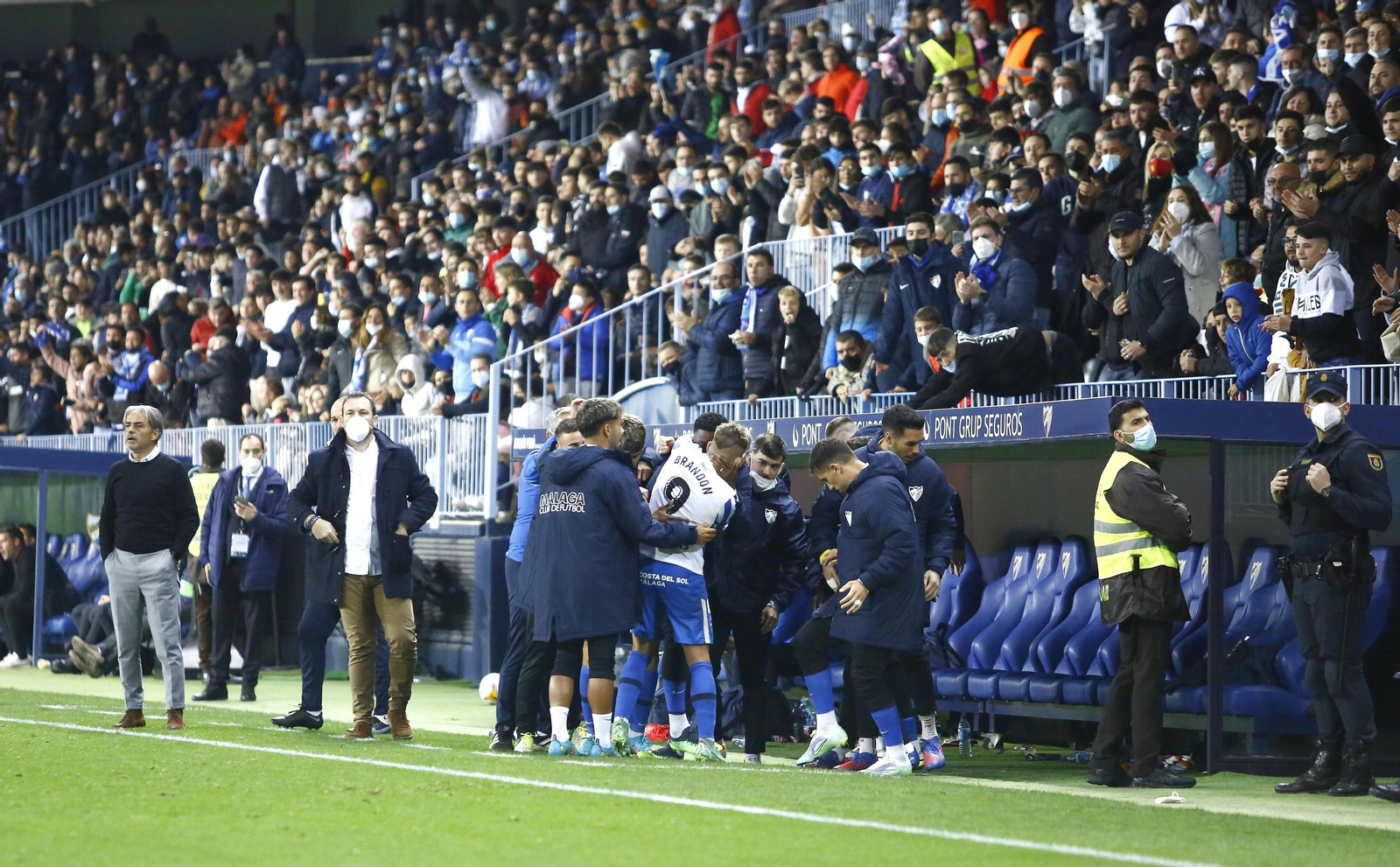 Las fotos del Málaga CF - Cartagena