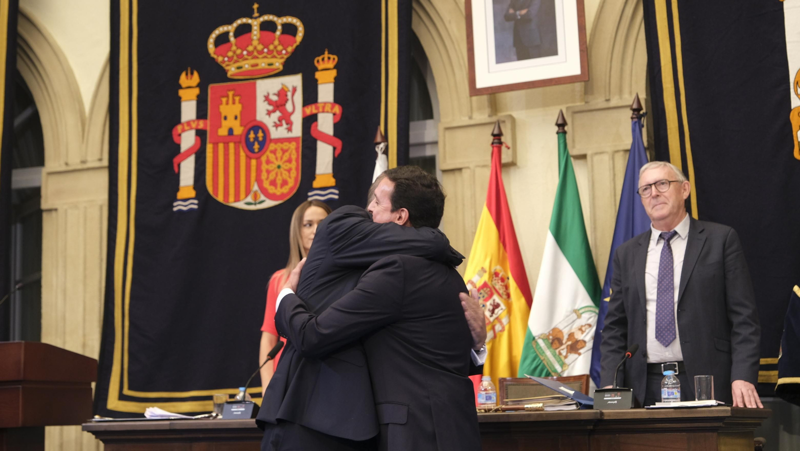 Imágenes del acto de constitución de la Diputación de Almería