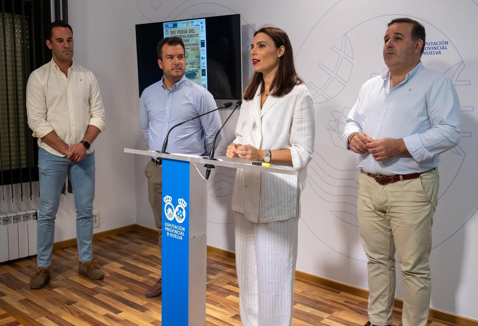 Presentación de la Feria de Vehículos de Aracena.