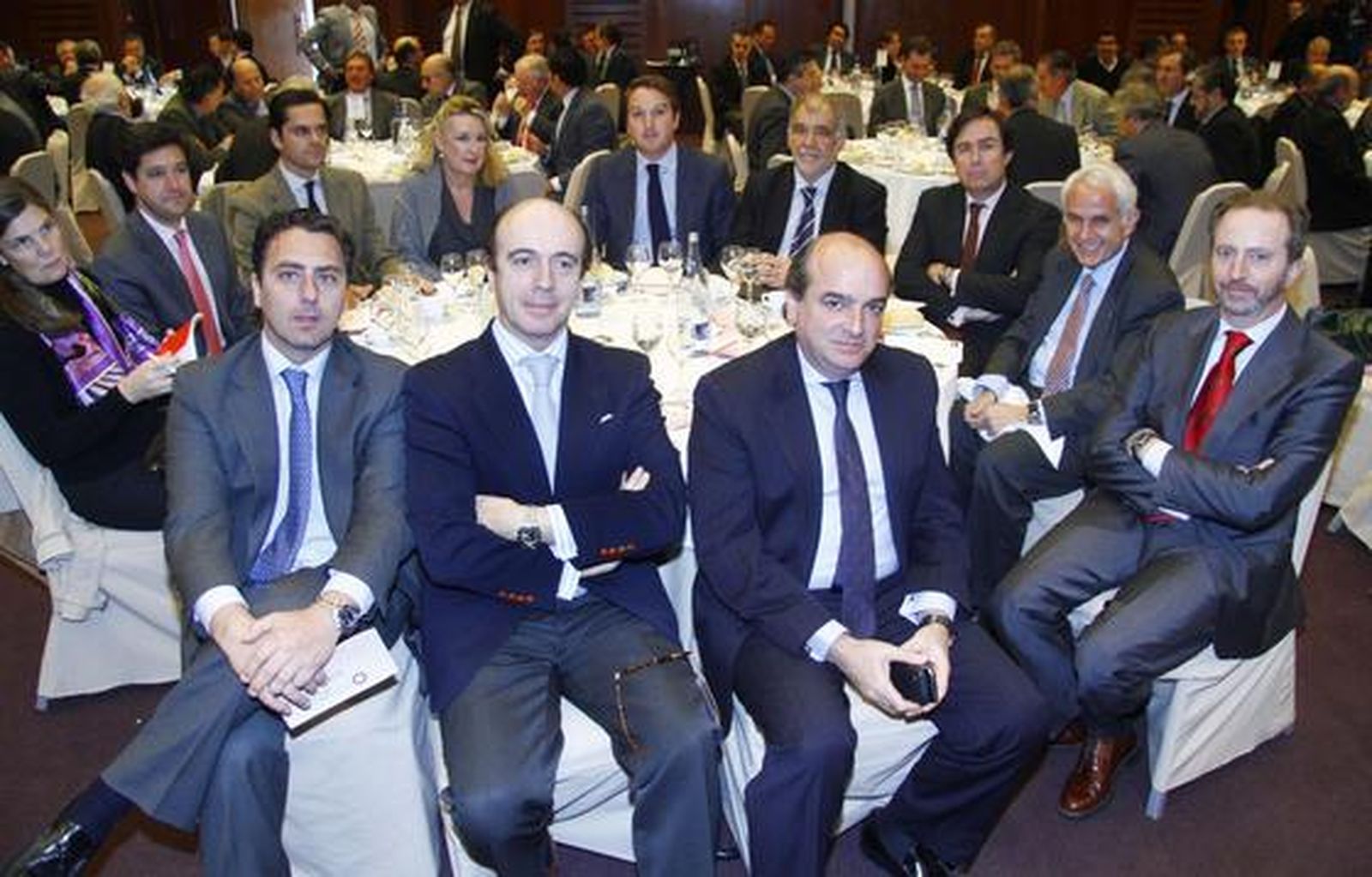 Rodrigo Charlo, Antonio Pascual, Ricardo Pumar, José Luis Berrendero, Carlos López Mariano, Dolores Cano, Fernando Parias, Leopoldo Parias, Naía Navarro, Julián García de la Borbolla, Luis María González Ruano y Luis Miguel Martín Rubio.

Foto: Juan Carlos Vazquez / Victoria Hidalgo