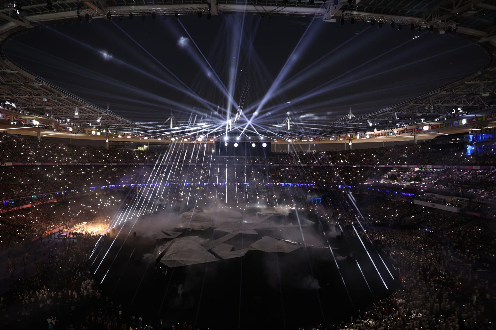 Las fotos de la ceremonia de clausura de los Juegos Olímpicos París 2024