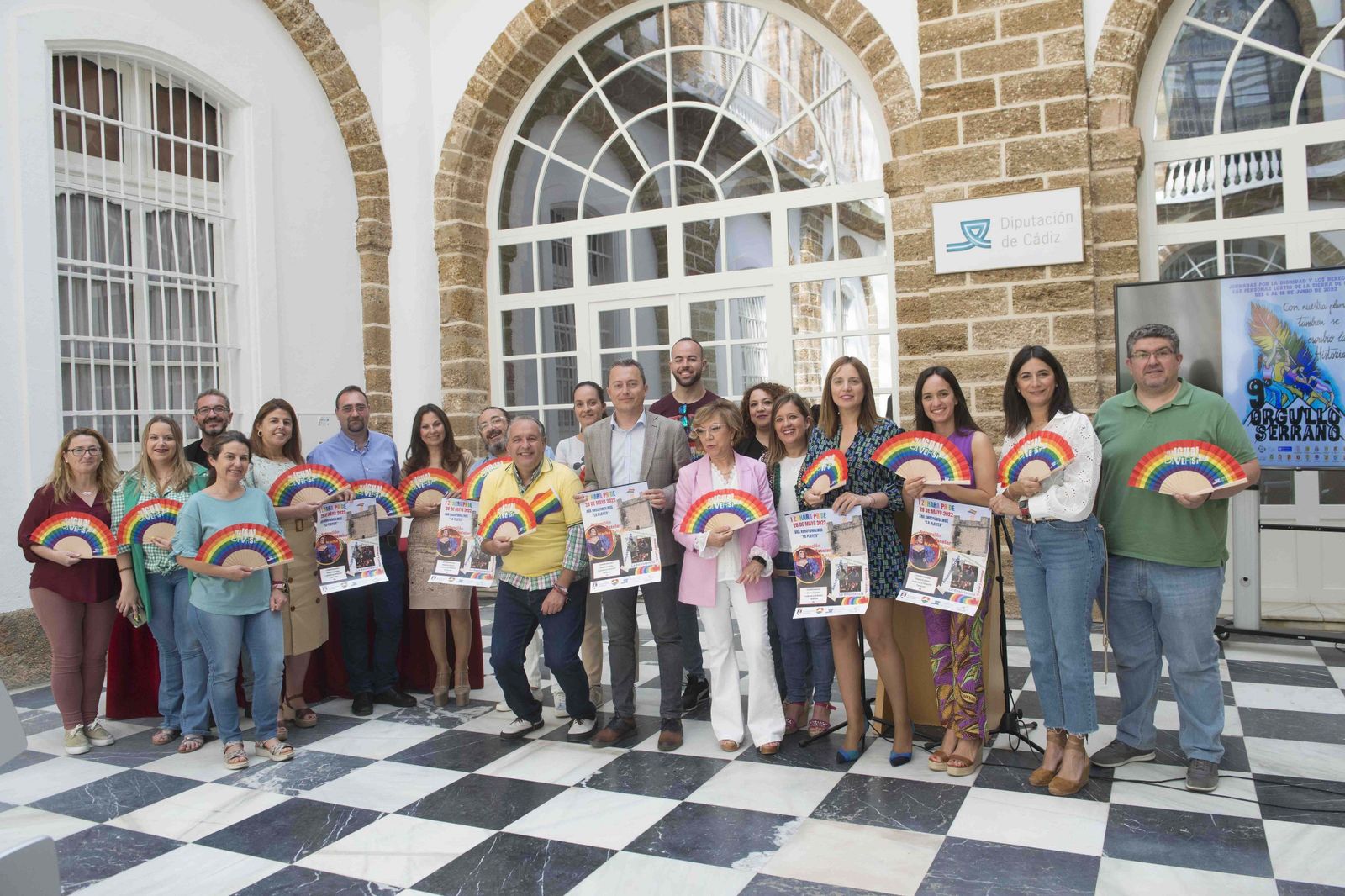 Presentación del evento en la Diputación.