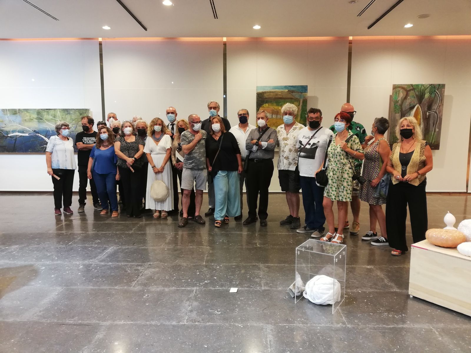 Inauguración de la exposición 'Ars Natura', en el Antiquarium.