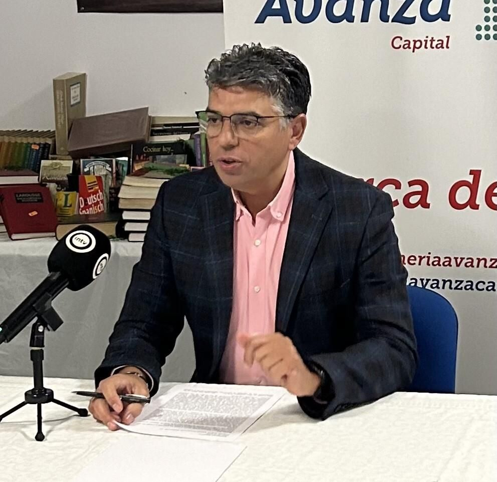 Miguel Cazorla, en rueda de prensa