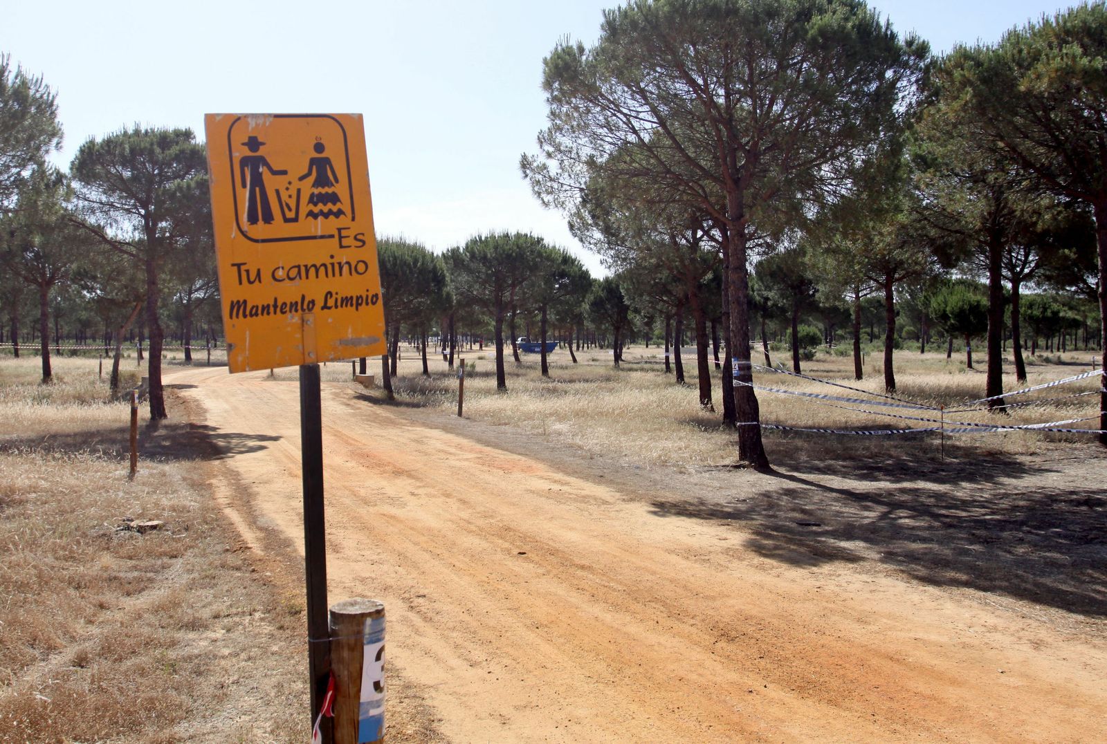 Caminos  y lugares de sesteo y pernocta por los que transitarán las hermandades en su perenigración hacia la aldea de El Rocío.
