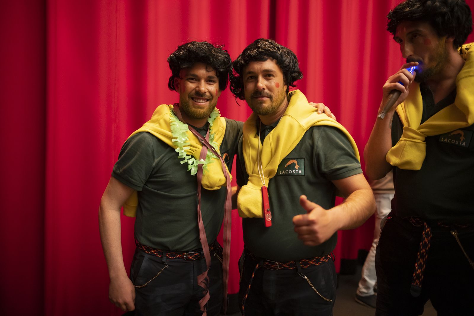 Ambiente en la final  del Carnaval Colombino