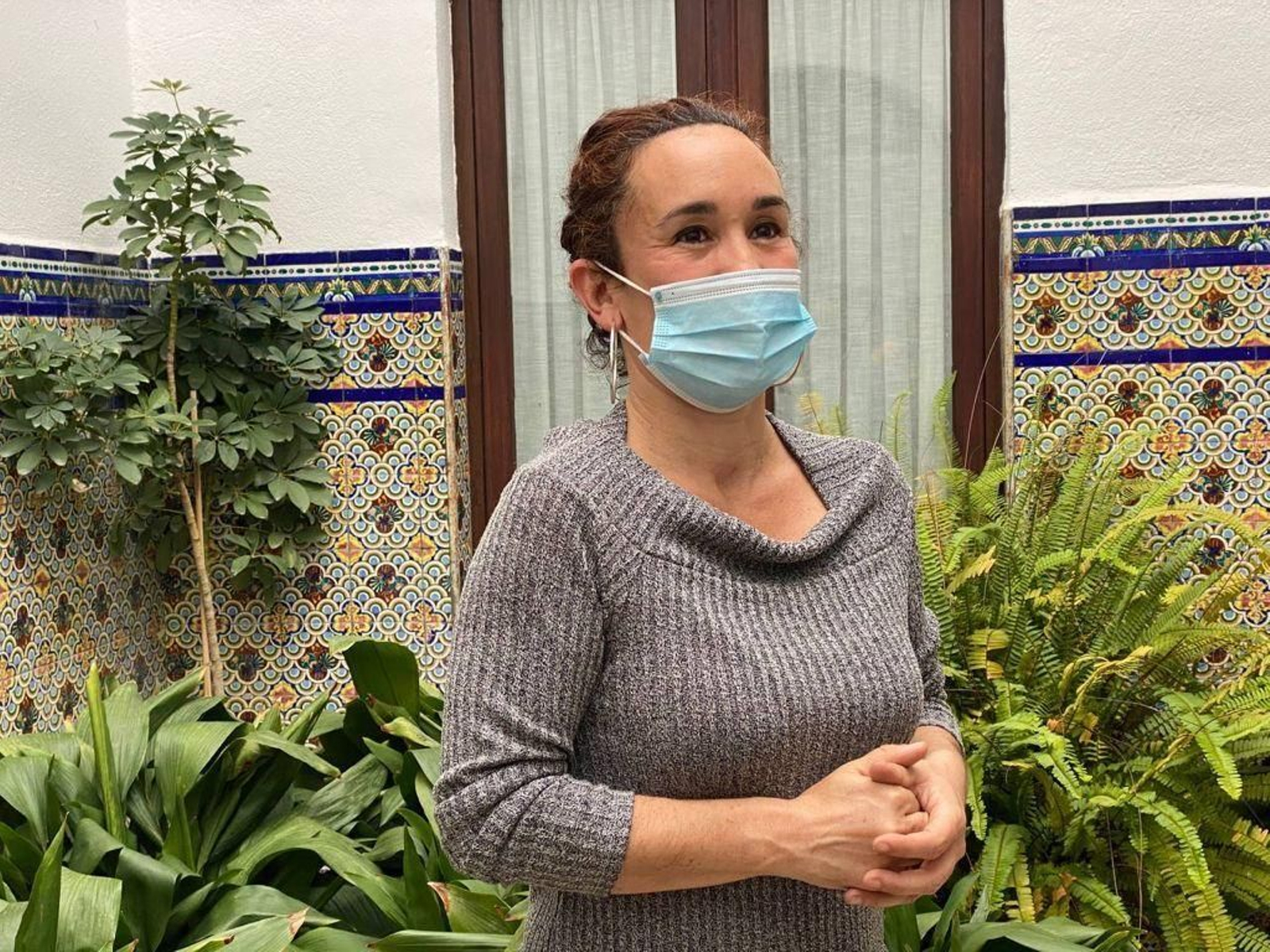 La diputada de  Adelante Andalucía y dirigente de IU Ana Naranjo.