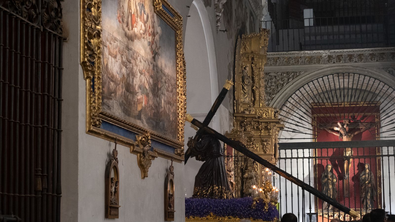 El vía crucis extraordinario de la Candelaria, en imágenes