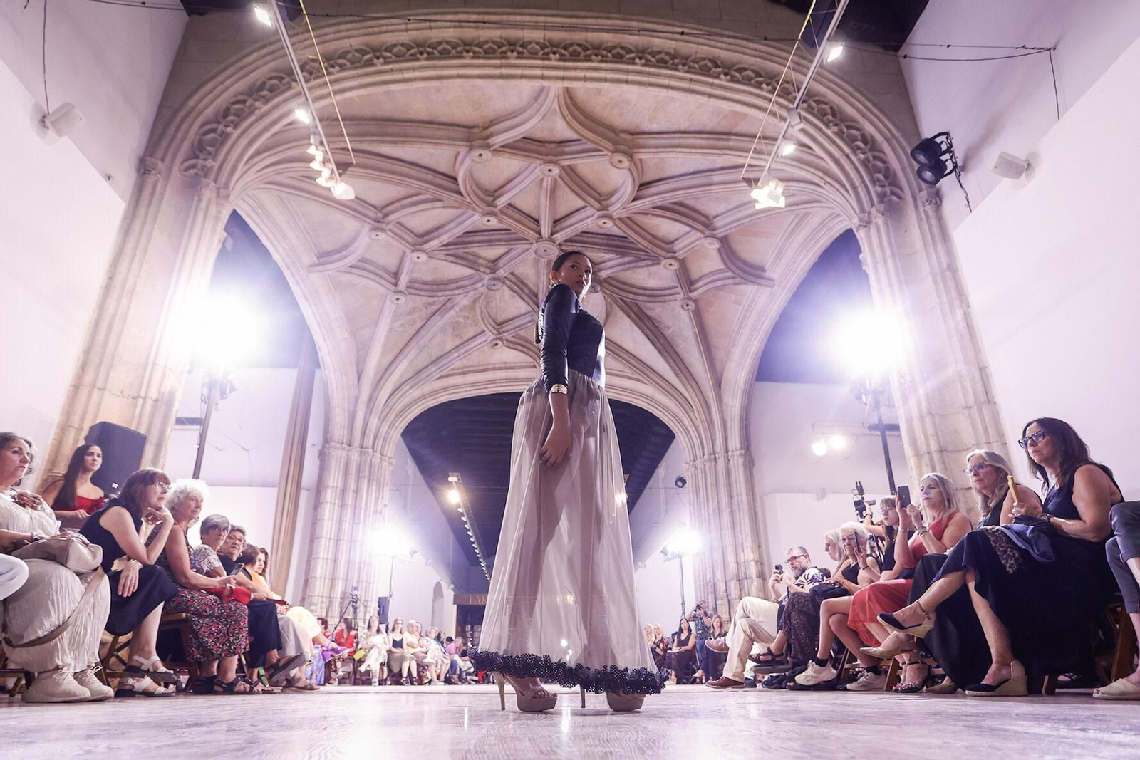 Una pasalera de moda muy solidaria