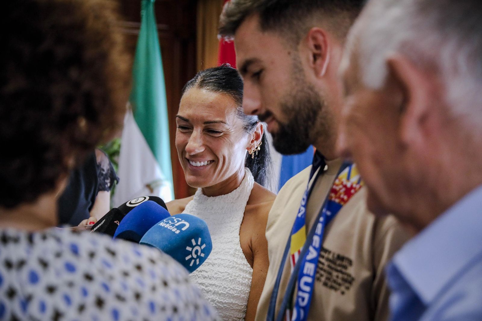 Álex Baena en el Ayto de Roquetas de Mar, en imágenes
